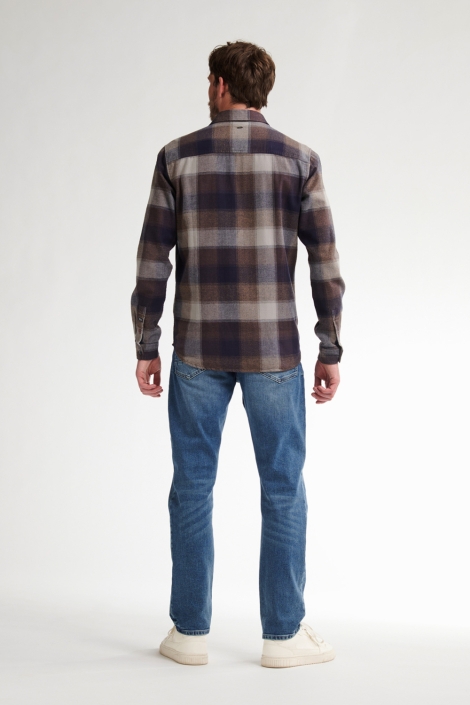 Petrol Industries men shirt long sleeve check